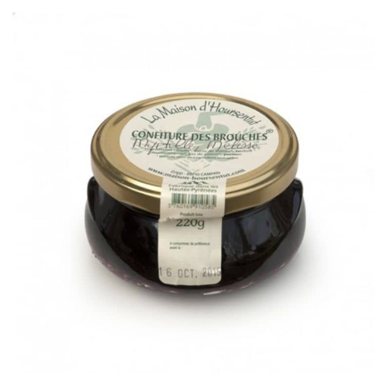 Confiture myrtille, menthe, mélisse