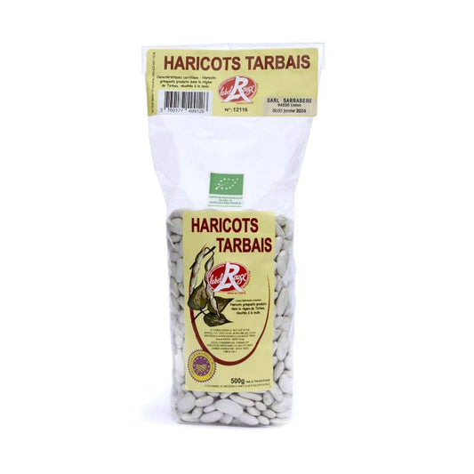 Haricots tarbais secs en 500g