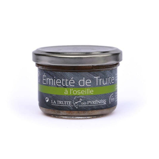 Emietté de truite à l'oseille